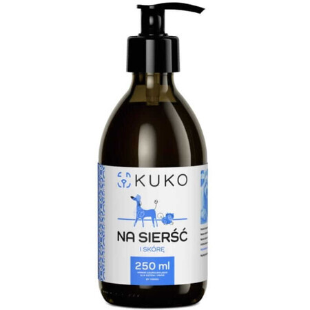 Haar- en huidpreparaat voor honden en katten - siroop 250 ml KUKO by Yango