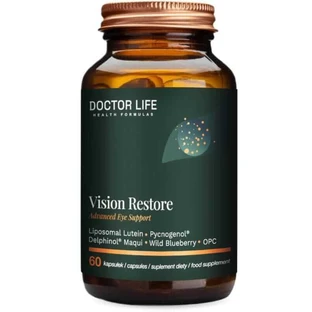 Doctor Life Vision Restore (Luteïne, Pycnogenol, curcumine) 60 capsules