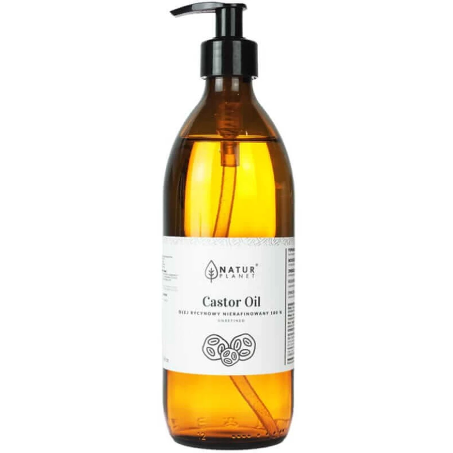 Natur Planet, olej rycynowy, nierafinowany 100%, 500 ml: ceny i cechy