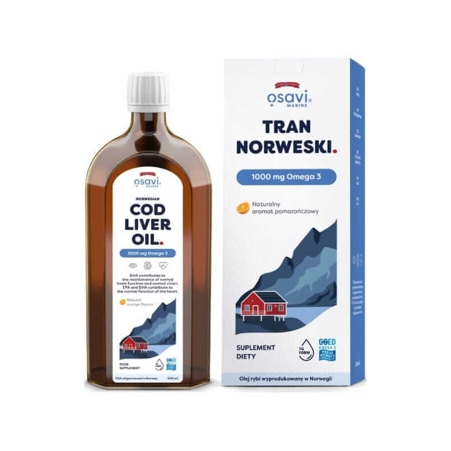 Osavi Tran Noruego 1000mg Omega 3 (naranja) - 500 ml