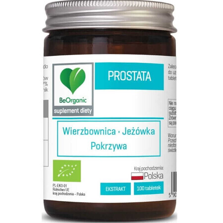 BeOrganic Bio Prostaat 400 mg (100 tabletten)