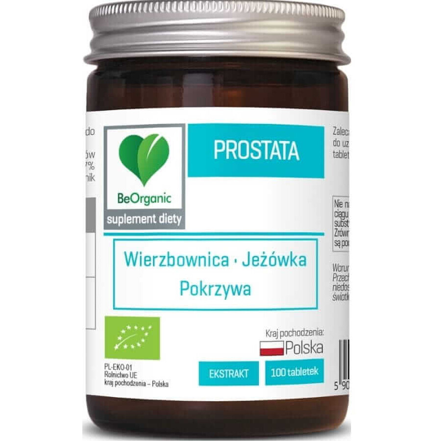 BeOrganic Bio Prostaat 400 mg (100 tabletten)