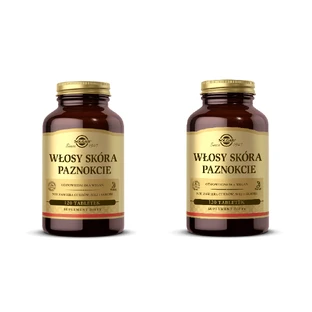 Solgar Skin, Nails & Hair, 2 x 120 comprimate