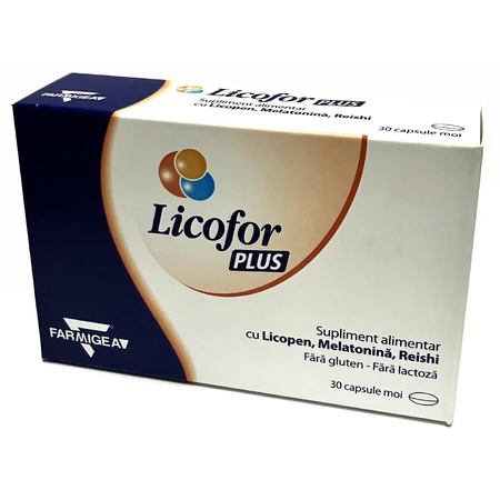 Licofor Plus, 30 cápsulas blandas, Farmigea