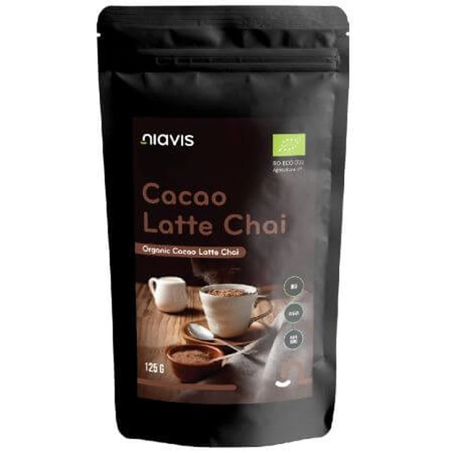 Kakao-Latte Chai-Mischung Ecologic, 125 g, Niavis