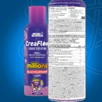 Vloeibare Creatine Millions Blackcurant CreaFlow, 3000 mg, 500 ml, Applied Nutrition