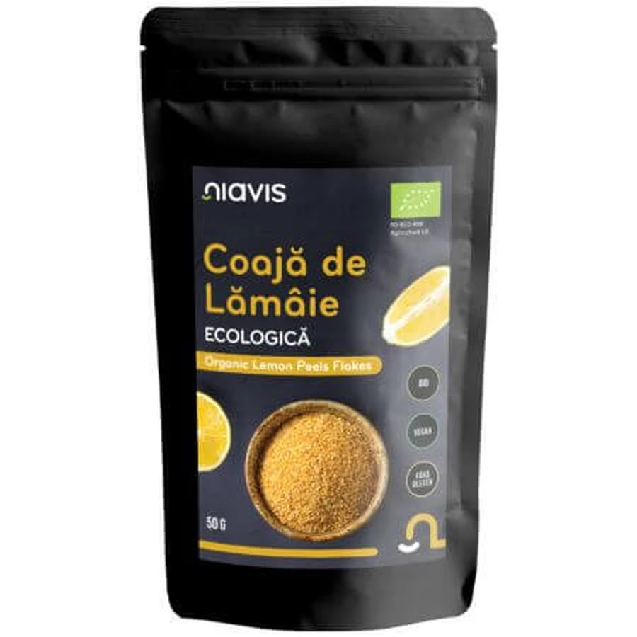 Corteza de limón ecológica, 50 g, Niavis