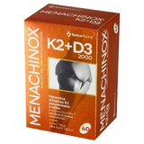Menachinox K2 + D3 2000, 60 softgels