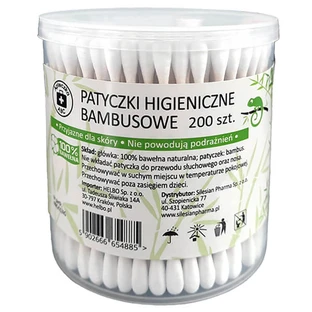 ABC eerste hulp kit, bamboe wattenstaafjes, 200 stuks
