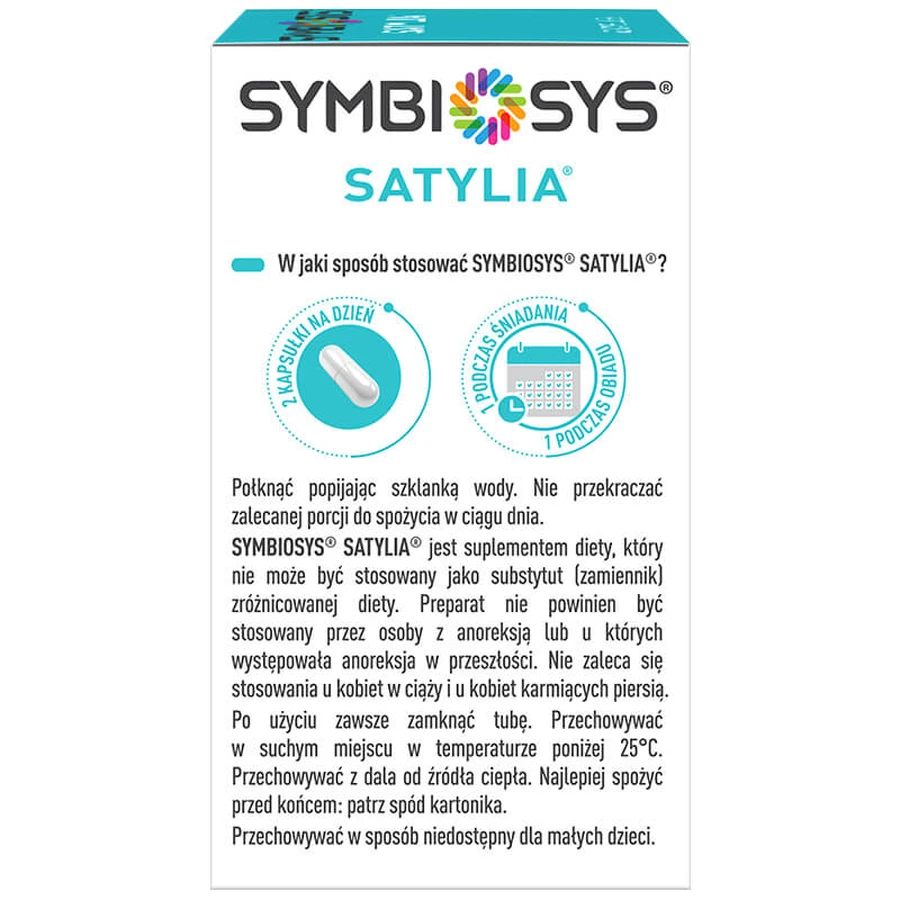 Symbiosys Satylia, 60 capsules
