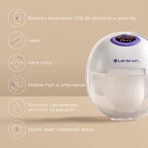 Lansinoh Elektrische borstkolf, handsfree, dubbel, snoerloos