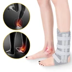4Fizjo, órtesis de tobillo con refuerzo lateral, gris, 1 ud.