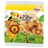 Ania Jungle Minikoekjes, zonder toegevoegde suiker, 100 g