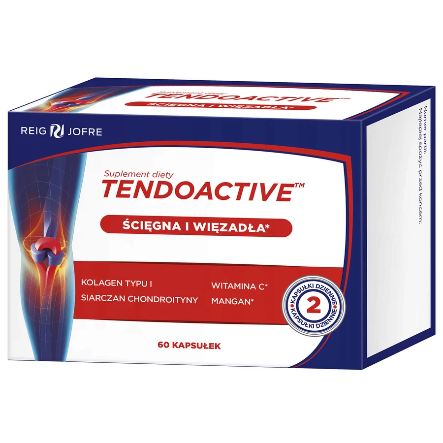 Tendoactive, 60 kapsułek: ceny i cechy