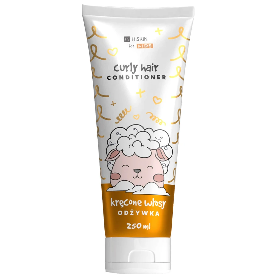 Hiskin Kids Krullend Haar, conditioner voor krullend haar, 250 ml