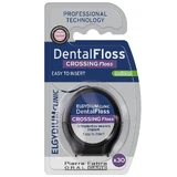 Elgydium Clinic DentalFloss Crossing, Zahnseide für Zahnspangen und Implantate