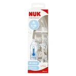 NUK First Choice+, biberon anti-colique avec indicateur de température et tétine en silicone, Disney Lion King, taille M, 6-18 mois, 300 ml