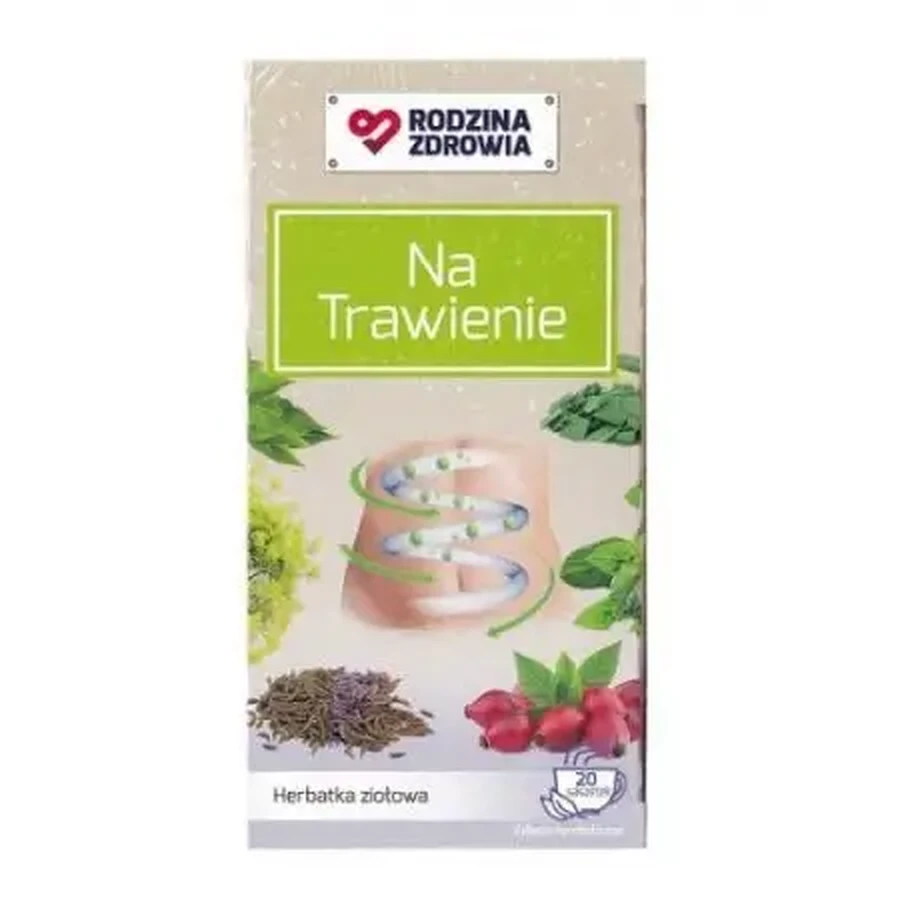 Rodzina Zdrowia Na Trawienie, tè fisso, 2 g x 20 bustine