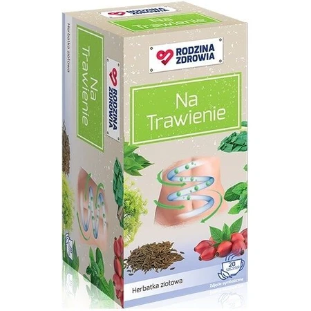 Rodzina Zdrowia Na Trawienie, tè fisso, 2 g x 20 bustine
