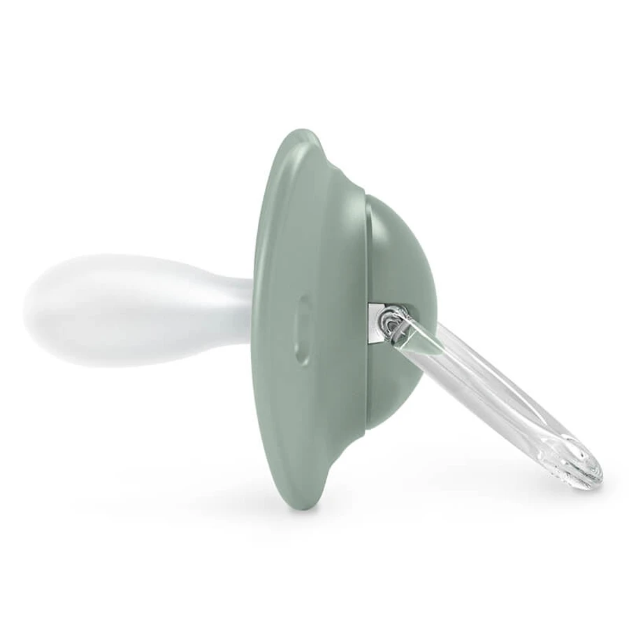 Suavinex A walk in the park SX Pro, fysiologische fopspeen, silicone, olijf, vanaf 18 maanden, 2 stuks