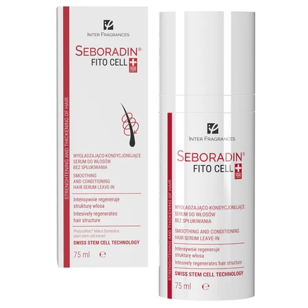 Seboradin Fito Cell, wygładzające serum do włosów, bez spłukiwania, 75 ml: ceny i cechy