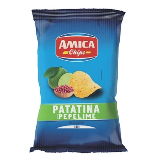 Chips met peper en citroen, 100 g, Amica