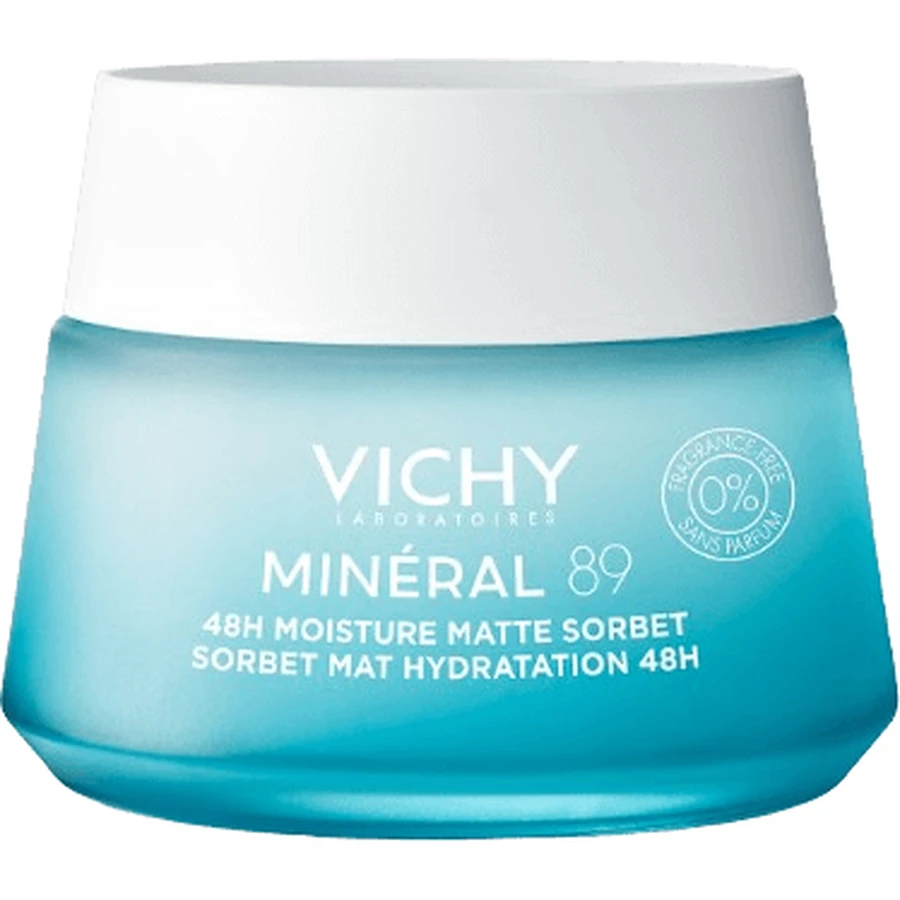 Vichy Mineral 89 48H Sorbete hidratante matificante 50 ml