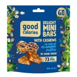 Mini-Himbeer-Cashew-Riegel, 102 g, gute Kalorien
