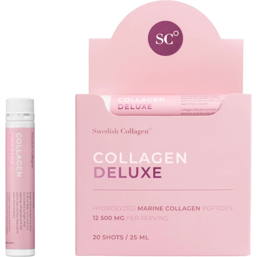 Schwedisches Kollagen Deluxe Hydrolysiertes Meereskollagen 20 x 25 ml