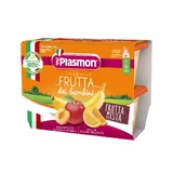 Vruchtenmix banaan, appel, abrikoos, sinaasappel, +6 maanden, 4 x 100g, Plasmon