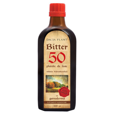 Bitter van 50 kruiden met Ganoderma, 500 ml, Dacia Plant