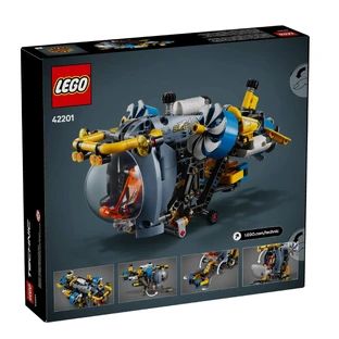 Technic deep-sea research submarine, 9 years+, 42201, Lego