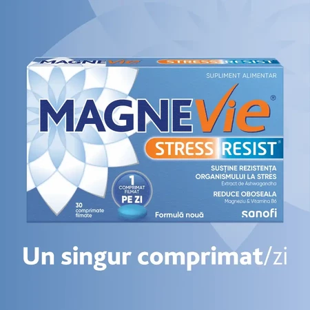 MagneVie Stress Resist Ashwaghanda, 2 x 30 Tabletten, Sanofi