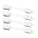 Set of 4 universal furniture protectors, White, Babyono
