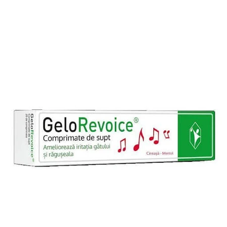 GeloRevoice cherries and menthol, 20 tablets, Phol Boskamp 
