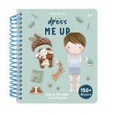 Children's activity book Dress me up, 3 years+, Jim & Friends Forest Friends, Little Dutch