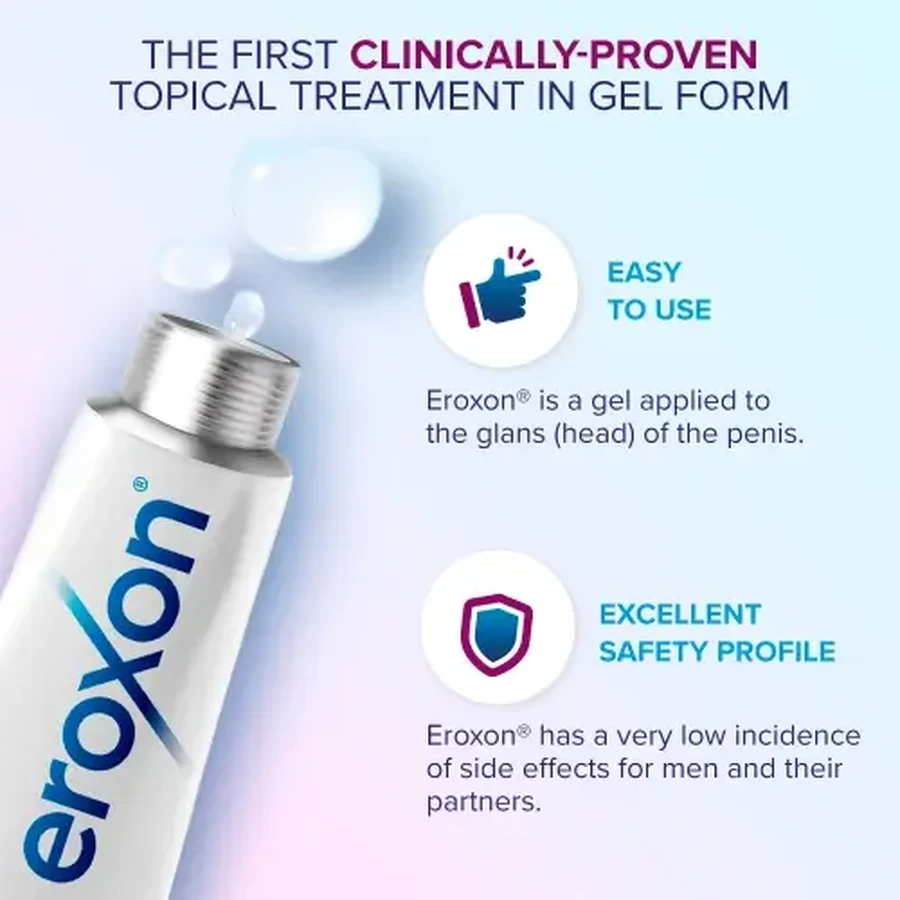 Eroxon Gel, 4 tubes x 0,85 g, Cooper