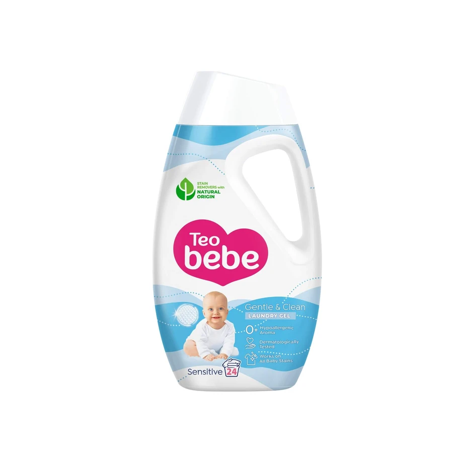 Detergente líquido Gentle & Clean Sensitive, 1080 ml, Teo Bebe