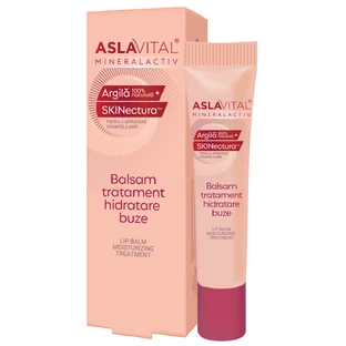 Lip Hydraterende Behandelingsbalsem MineralActiv, 15 ml, Aslavital