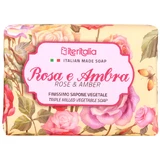 Roze en amber zeep, 125 g, Iteritalia