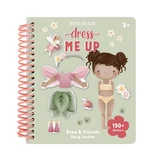 Activity book for children Fairy Garden, +3 years, Rosa & Friends, Little Dutch