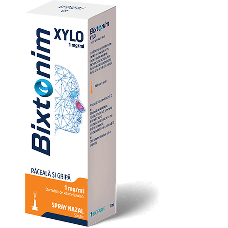 Bixtonim Xylo neusspray voor volwassenen, 10 ml, Biofarm Beoordelingen
