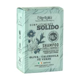 Vaste shampoo met olijf, goudsbloem en groene thee, 85 g, Iteritalia