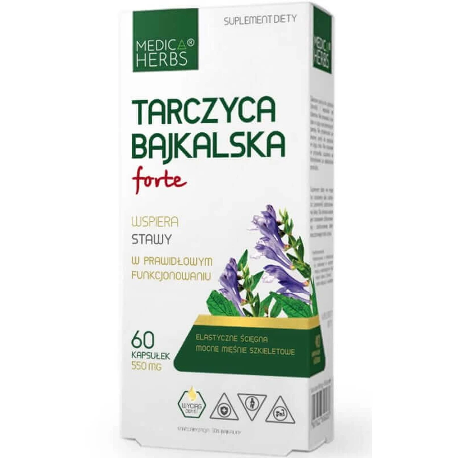 Baikal Thyroid forte 550mg, 60 capsules Medica Herbs
