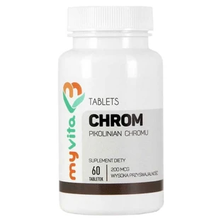 Myvita Chromium (chromium picolinate) 60 tablets