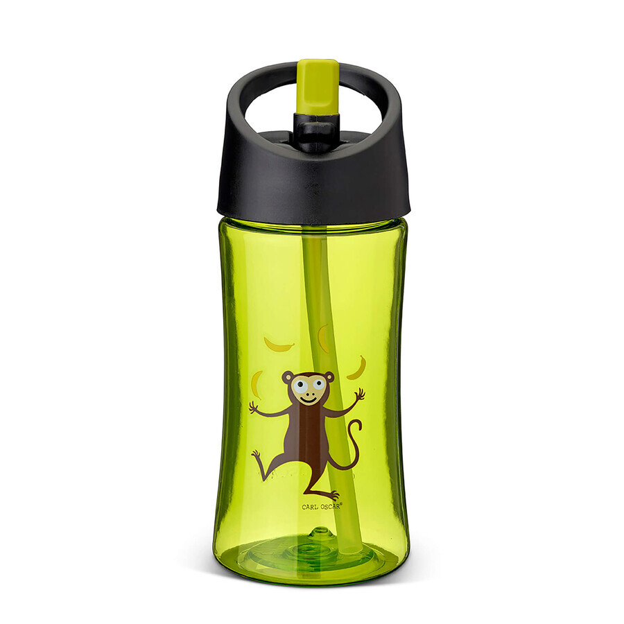 Mug avec paille en tritan, 350 ml, citron vert, Carl Oscar