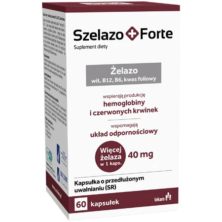 IJzer + Forte, 60 capsules met verlengde afgifte