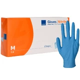 Abena, nitril handschoenen, niet-steriel, poedervrij, blauw, maat M, 100 stuks