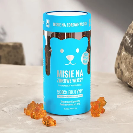 Noble Health Teddybeertjes voor gezond haar, geleibonen, 300 g