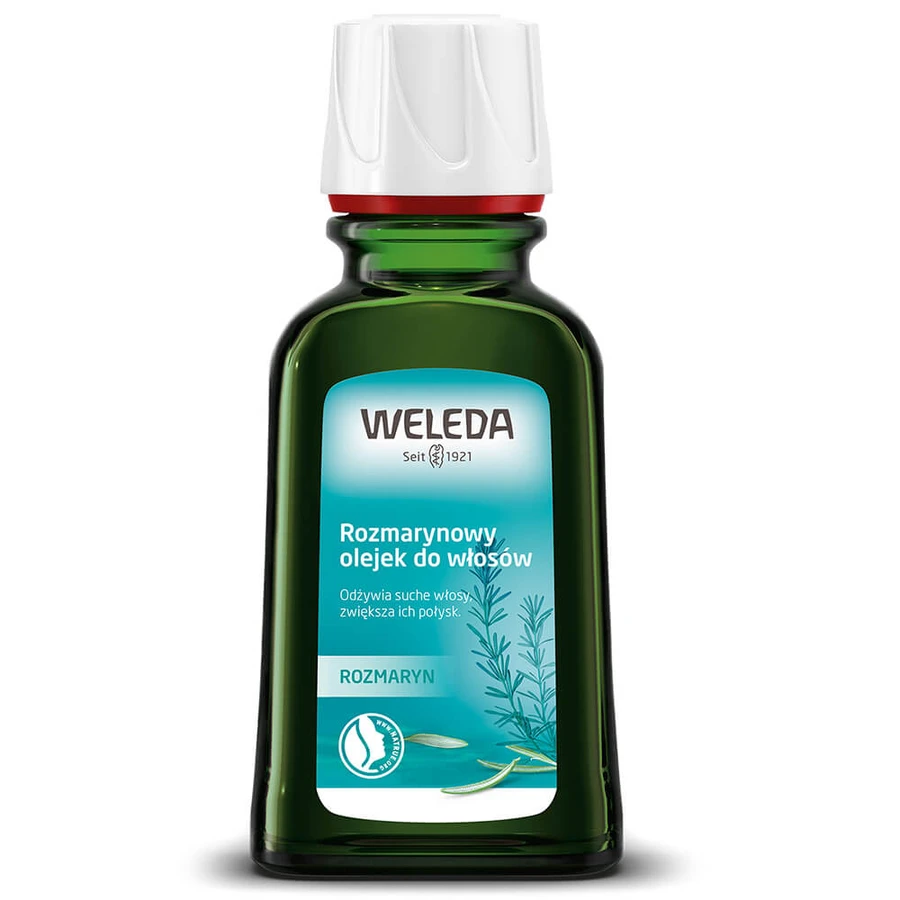 Weleda, huile capillaire au romarin, 50 ml
